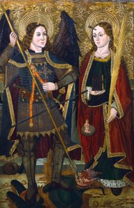 圣迈克尔和恩格拉西亚（C1489-C1513） 作者 小胡安·德拉·阿巴迪亚