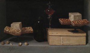 静物与糖果，1622年。