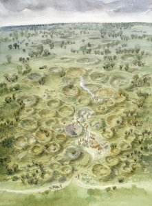 约公元前 2000 年的格林斯墓 作者 朱迪思·多比