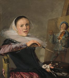 自画像 作者 朱迪思·莱斯特（Judith Leyster）