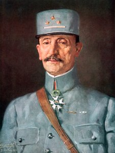 马泽尔将军，第一次世界大战期间的法国军队军官，1916年，1926年。 作者 朱丽叶
