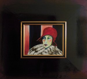 美好时代七号---Dame mit roter Kappe II---Dame mit roter Kappe
