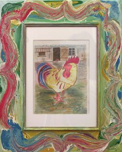 Gallus Gallus--在鸡舍前--在鸡舍里 作者 朱尔·西莫