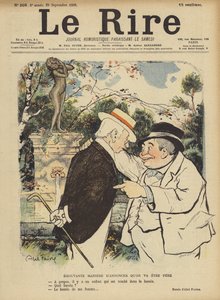 笑的插图 作者 朱尔斯·亚伯·费弗尔