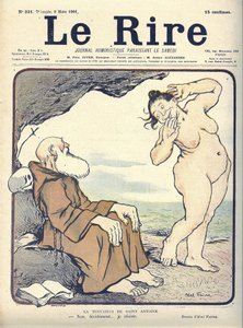 阿贝尔-费弗尔（1867-1945）为《笑声》杂志封面所作的插图，第331期 作者 朱尔斯·亚伯·费弗尔