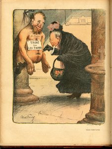 笑声》，第276期，彩色讽刺小说 作者 朱尔斯·亚伯·费弗尔