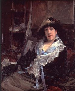Jeanne Samary夫人的肖像（布面油画