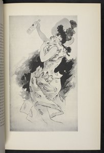 一个舞者》，儒勒-谢雷，巴黎：莫里斯-勒加雷克 作者 朱尔斯·切雷特（Jules Cheret）
