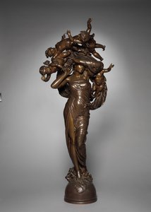 黎明，约1883年 作者 朱尔斯·切雷特（Jules Cheret）