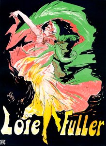 LoïeFuller海报，1897年。