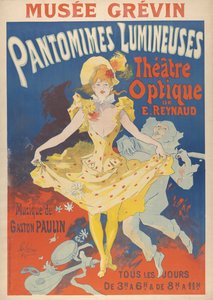 Luminous Pantomimes，1892 作者 朱尔斯·切雷特（Jules Cheret）
