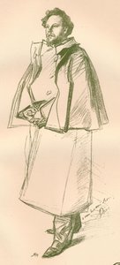 路易斯·莫林的画像，c1879 作者 朱尔斯·切雷特（Jules Cheret）