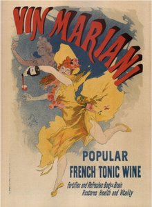 Vin Mariani 作者 朱尔斯·切雷特（Jules Cheret）