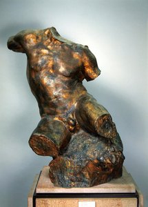 男性躯干 作者 朱尔斯·戴斯波依斯（Jules Desbois）