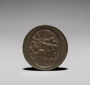 勋章：五索尔，由蒙内隆兄弟公司发行，巴黎，1792年。