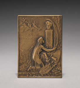 奖章背面，1903年。 作者 朱尔斯·杜佩