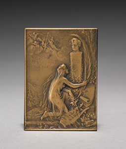 奖章背面，1903年。 作者 朱尔斯·杜佩