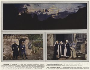 Aumonier和巴斯德，Clermont-En-Argonne，前线天使