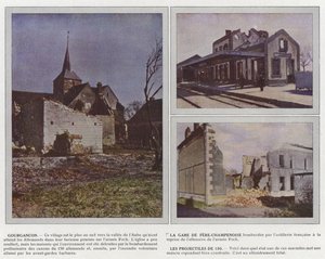 Gourgancon，Fere-Champenoise火车站，Les Projectiles de 150