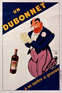Un Dubonnet à se mettre à genoux , 1932年。 作者 朱尔斯·伊纳德·德拉尼（Jules Isnard Dransy）