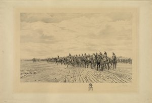 拿破仑·波拿巴在奥斯特里茨，1894年 作者 朱尔斯·雅克（Jules Jacquet）