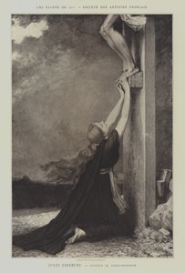 Douleur de Marie-Madeleine (Grief of Mary Magdalene) (litho) 作者 朱尔斯·约瑟夫（后）勒费弗尔