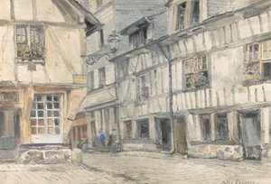 拉米蒂街 (Rue de Lamitie) 景观 作者 朱尔斯·雷索尔