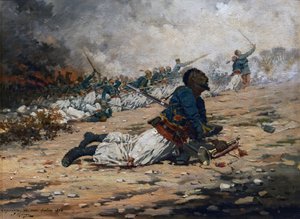 土耳其伤口军号，1870年8月6日，约1888年 作者 朱尔斯·蒙格