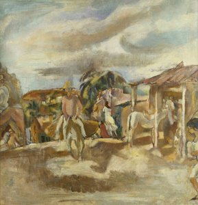 古巴村；古巴村，约1917-1918年 作者 朱尔斯·帕辛