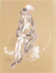 女人坐， 作者 朱尔斯·帕辛