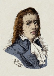 法国大革命：Jules Porreau 的“Francois Babeuf dit Gracchus（1760-1797）革命的肖像” 作者 朱尔斯·波罗（Jules Porreau）