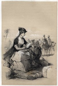 英国作家玛丽-沃特利-蒙塔古（Wortley-Montagu，1689 年 5 月 26 日-1762 年 8 月 21 日）的肖像。