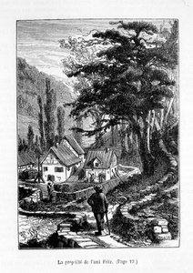 The property of Friend Fritz - in “The Friend Fritz””, by Erckmann-Chatrian, ill. by Théophile Schuler