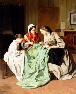 舞会礼服，1860年