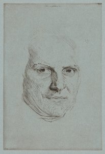阿贝-雷纳尔面具 作者 朱尔斯·德·贡古（Jules de Goncourt），模仿莫里斯·昆汀（Maurice Quentin）