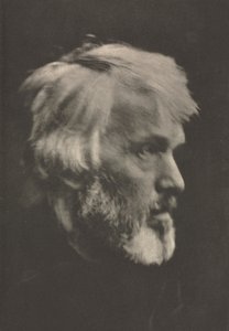 摄影作品：Carlyle，1913年。 作者 朱莉娅·玛格丽特·卡梅伦