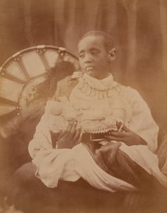 1968年，阿比西尼亚王子Dejatch Alamayou 作者 Julia Margaret Cameron