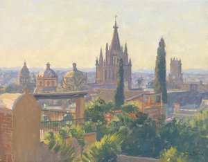 San Miguel Allende的屋顶，2005年 作者 朱利安·巴罗（Julian Barrow）
