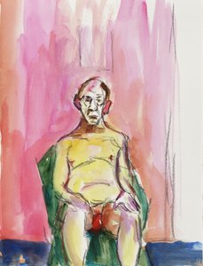 男裸体，2015，