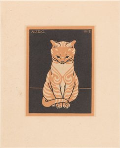 坐着的猫