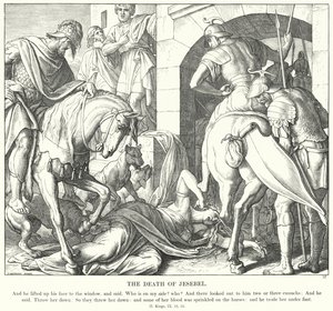 The Death of Jesebel (engraving) 作者 朱利叶斯（后）施诺尔·冯·卡洛斯菲尔德