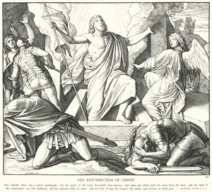 The Resurrection of Christ (engraving) 作者 朱利叶斯（后）施诺尔·冯·卡洛斯菲尔德