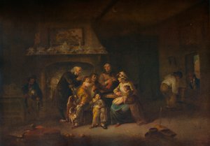 已婚水手回归，c1800 作者 朱利叶斯·凯撒·伊贝森
