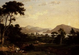 Ullswater：从Gowbarrow公园出发 作者 朱利叶斯·凯撒·伊贝森
