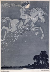 夜游者》（彩色印刷版） 作者 朱利叶斯·迪兹