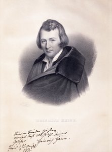 海因里希·海涅的肖像，1839年