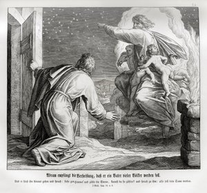 亚伯拉罕将成为许多国家的父亲，创世纪 作者 朱利叶斯·施诺尔·冯·卡洛斯菲尔德