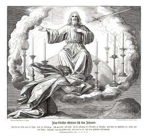 耶稣基督向约翰揭示了自己，启示录 作者 朱利叶斯·施诺尔·冯·卡洛斯菲尔德