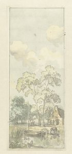 荷兰风景壁纸绘画设计 作者 尤里安·安德里森（Jurriaan Andriessen）
