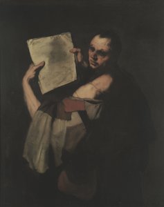一位天文学家（布面油画） 作者 胡塞佩德 (1591 1652) 里贝拉